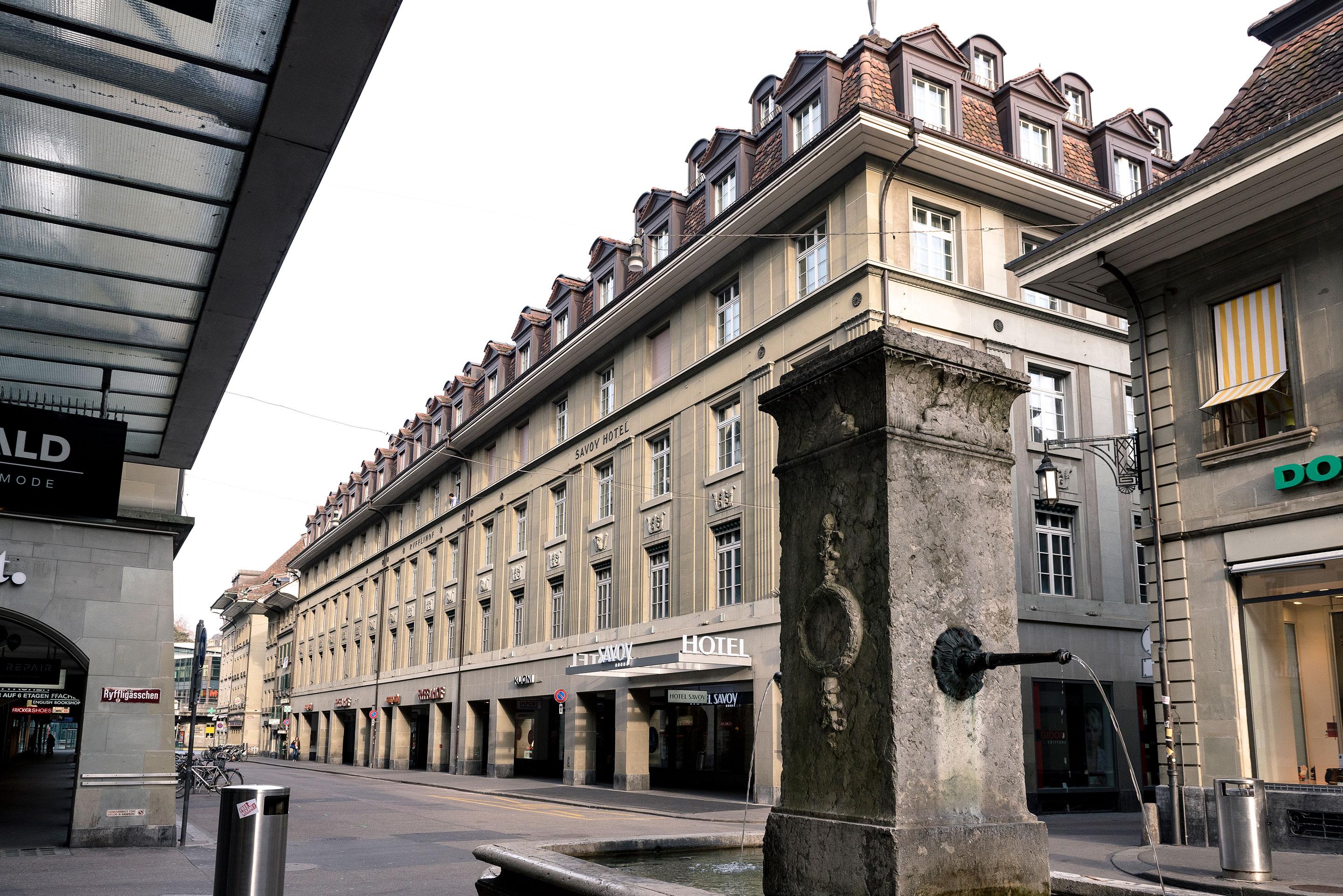 Hotel Savoy Bern Buitenkant foto